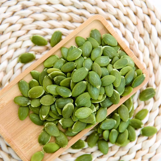 Gran oferta del año 2022 cultivadas sin cáscara, semillas de calabaza, granos de piel con brillo